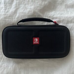 Nintendo Black and Red Switch Case